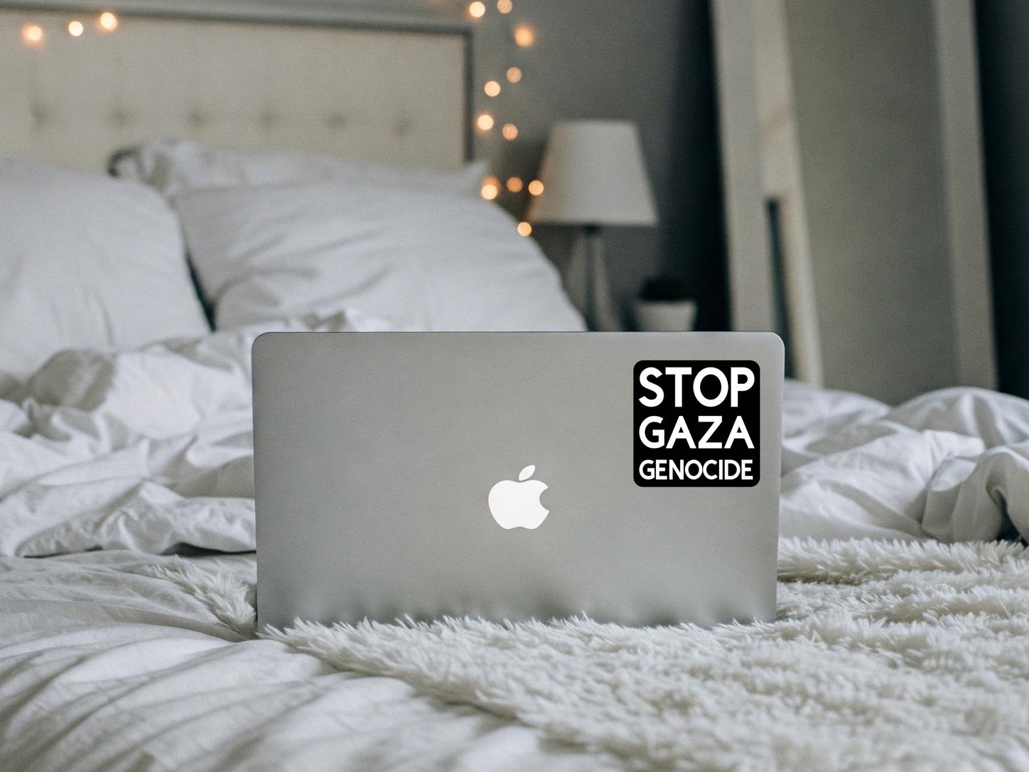 Palestinian Human Rights Vinyl Sticker – Palestine Solidarity Design for Laptop, Water Bottle, Phone Case – Gaza Activist Gift