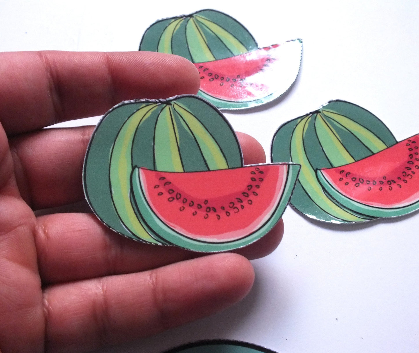 Pro Palestine Watermelon Vinyl Decal - Palestine Solidarity Vinyl Decal for Laptop, Water Bottle, Car, iPad – Resistance Art for Gaza