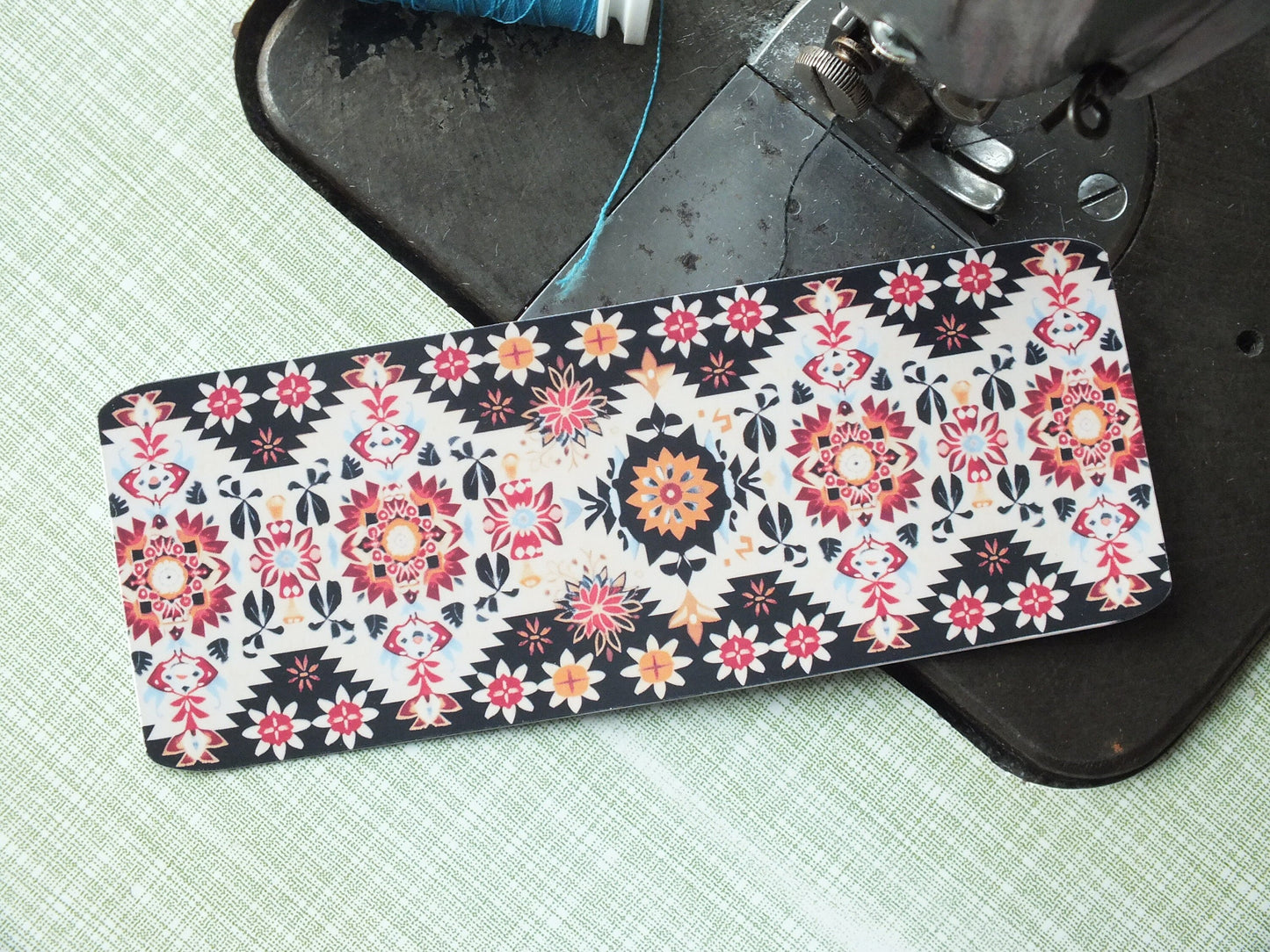 Keffiyeh Pattern Printed Bookmarks for Palestine - Activist Gift for Readers - Thoughtful Handmade Gift with Proceeds to Gaza Charities