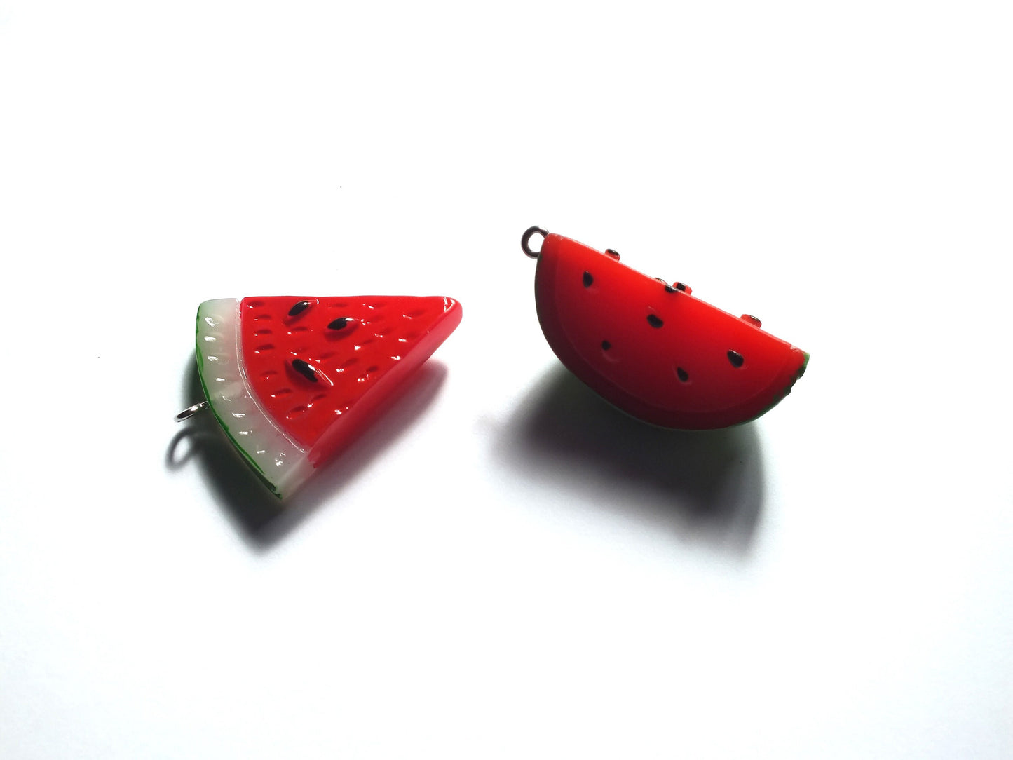 Palestinian Symbol Keychain – 3d Watermelon Charms – Handmade Political Gift for Pro Palestine Activist with Proceeds donated to Gaza