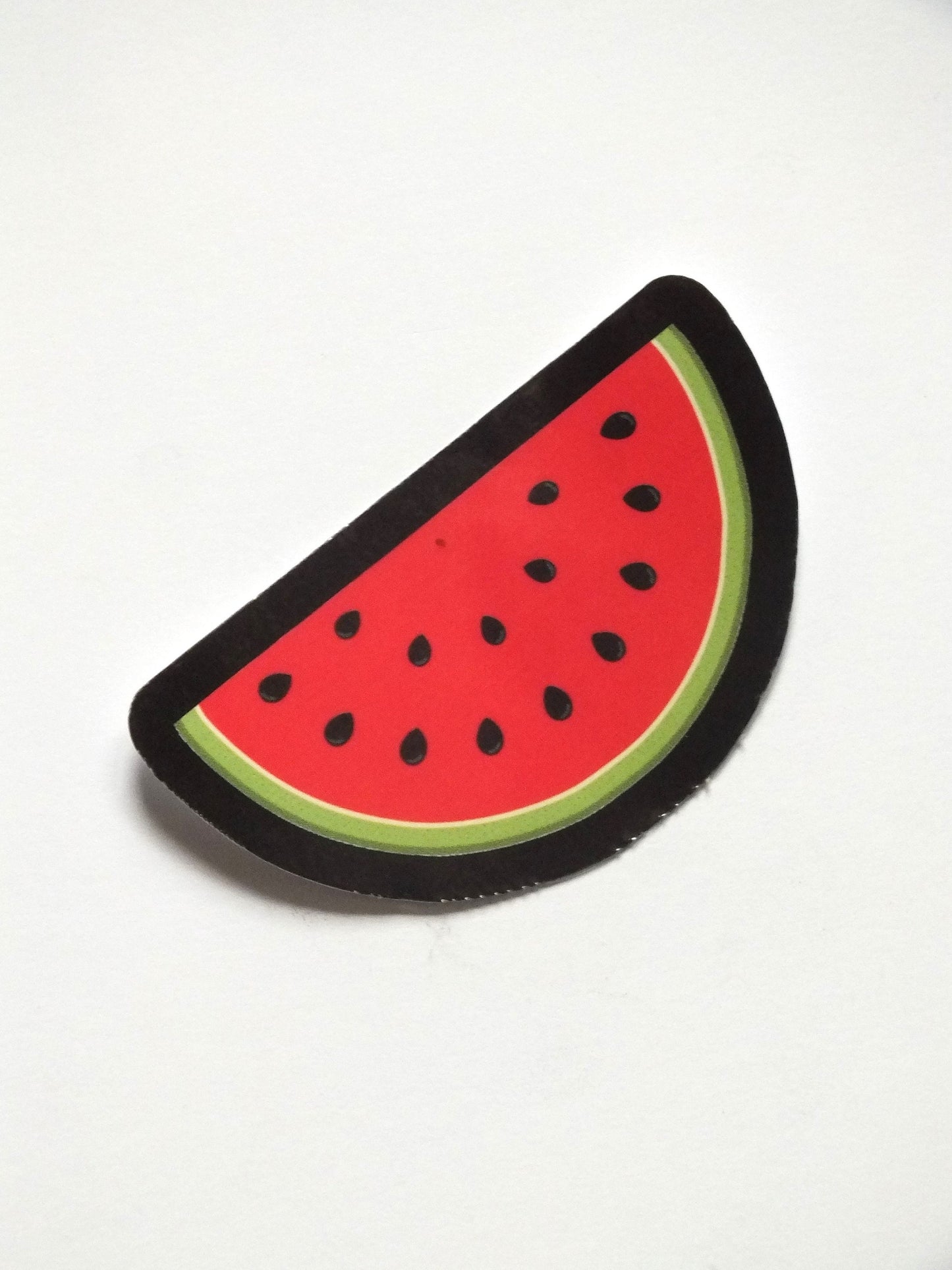 Watermelon Sticker for Palestine - Palestine Solidarity Vinyl Decal for Laptop, Water Bottle, Car Bumper, iPad – Subtle Protest Art for Gaza