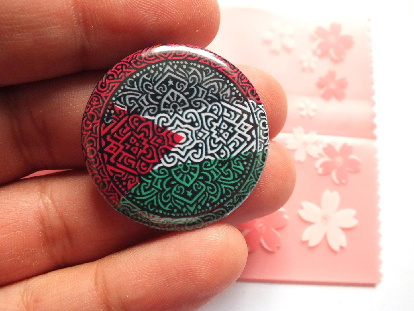 Free Palestine Pin - Proceeds Donated to Palestinian Charity - Jacket or Gift Accessory for Pro Palestinian Activist and Supporter
