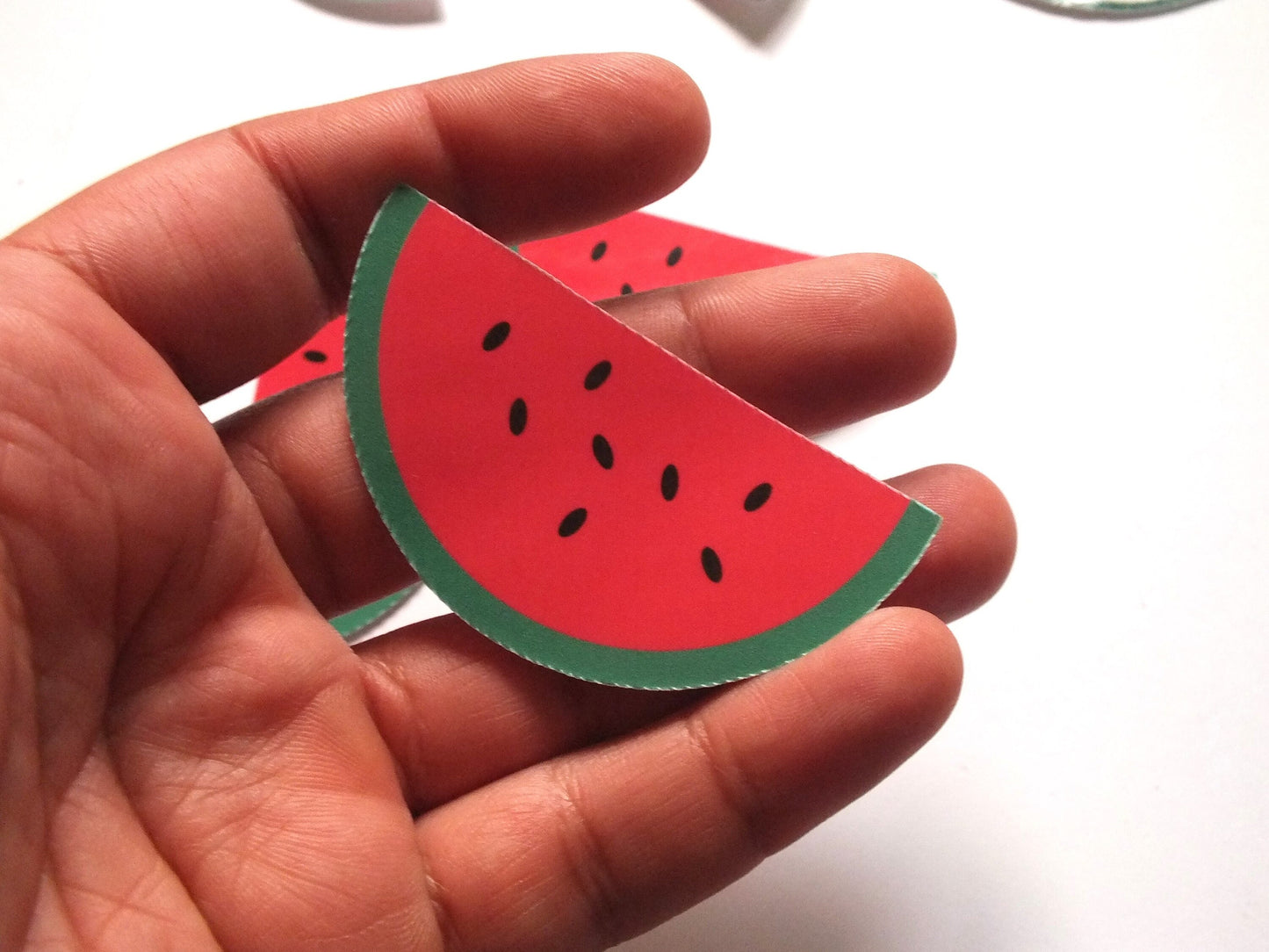 Watermelon Decal for Gaza - Durable Glossy Vinyl Sticker for Car Windscreen, iPad, Water Bottle, Journal – Pro Palestine Resistance Symbol