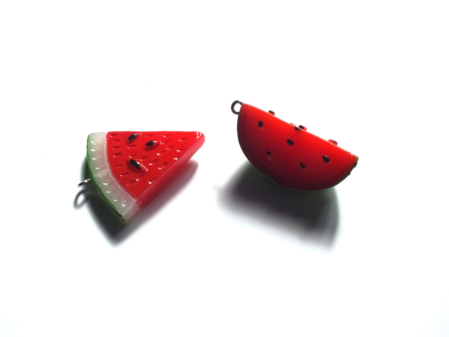 Watermelon Keyring for Palestine - Heart Keychain for Palestine – Keffiyeh Pattern + Watermelon Enamel Charm – Gift for Supporters