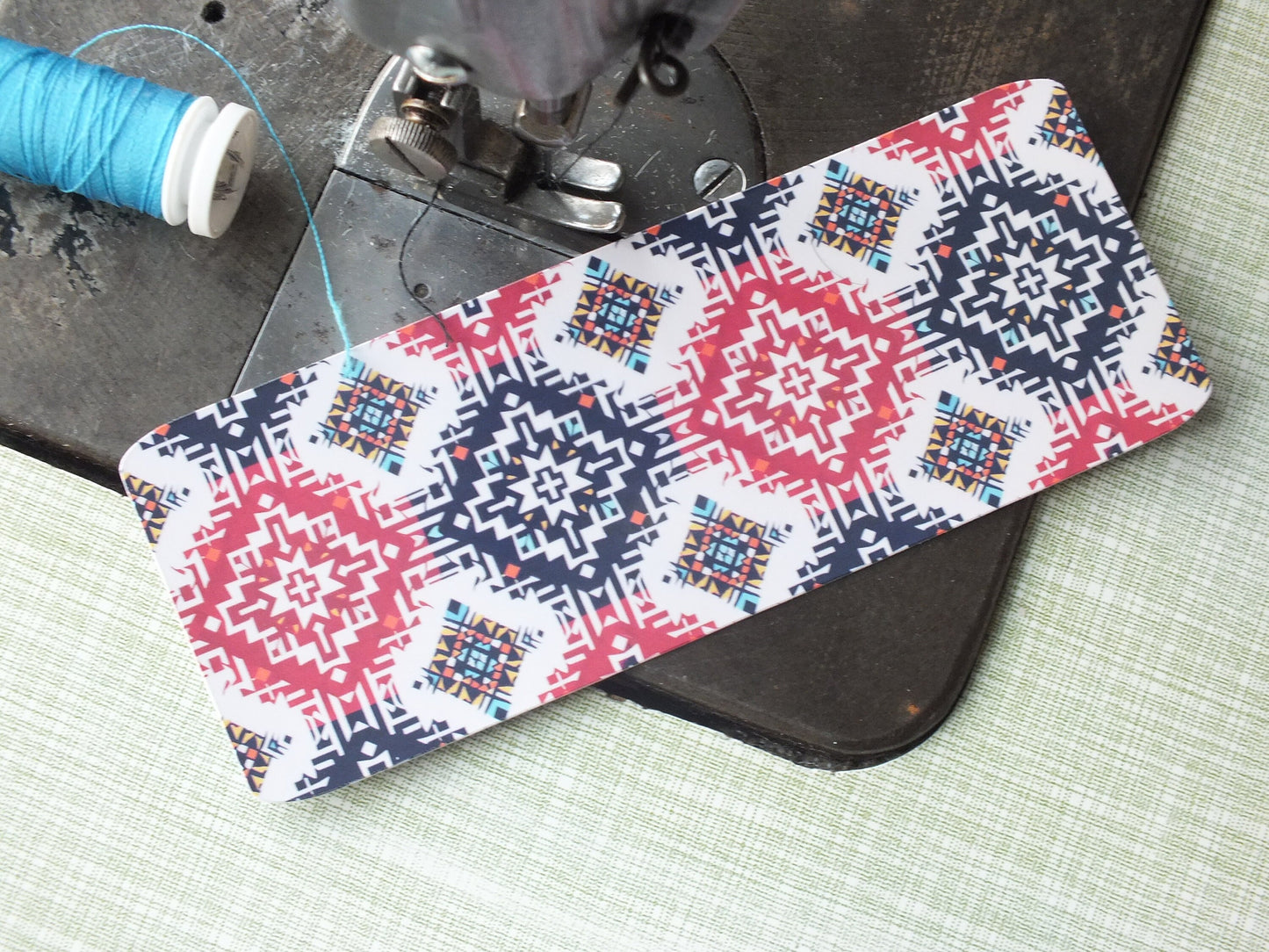 Pro Palestine Bookmarks with Tatreez Pattern - Keffiyeh & Flag Art – Handmade Gift for Palestine Supporters - Profits to Gaza Charities