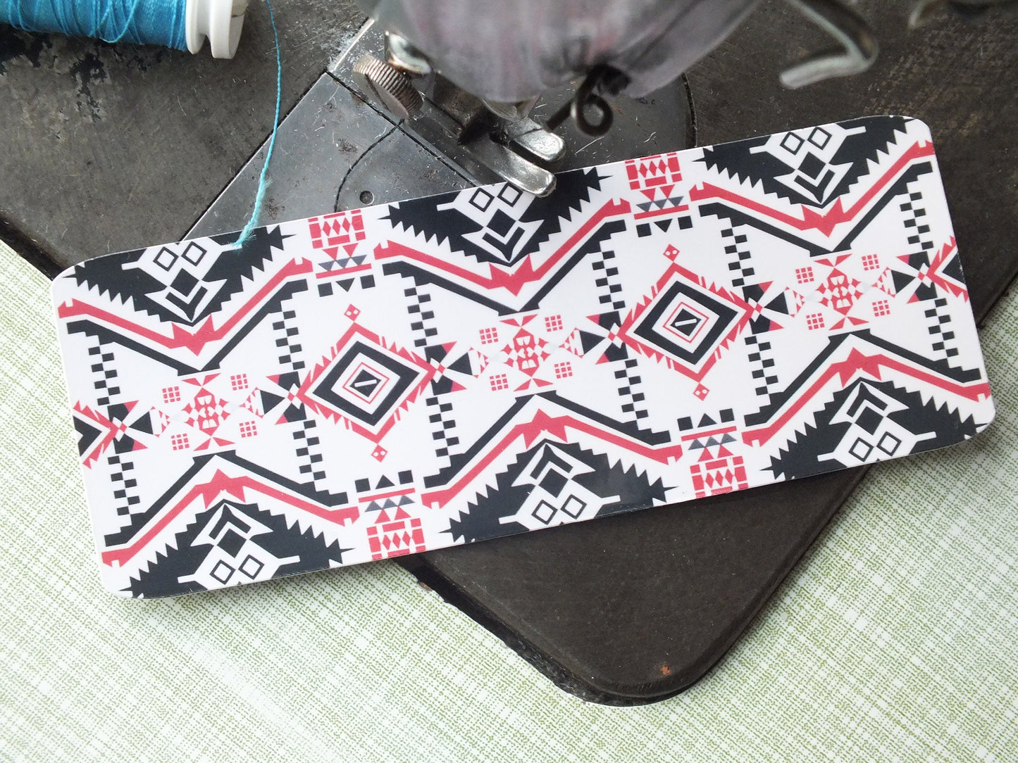 Keffiyeh Pattern Printed Bookmarks for Palestine - Activist Gift for Readers - Thoughtful Handmade Gift with Proceeds to Gaza Charities