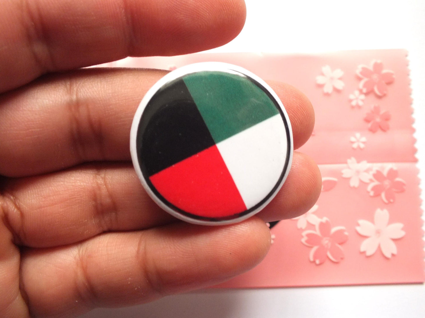 Resistance Pin – Palestine-Themed Badge with Cultural Symbols – Ideal for Bags, Gifts, and Events - Protest Art Pin for Activist and Support