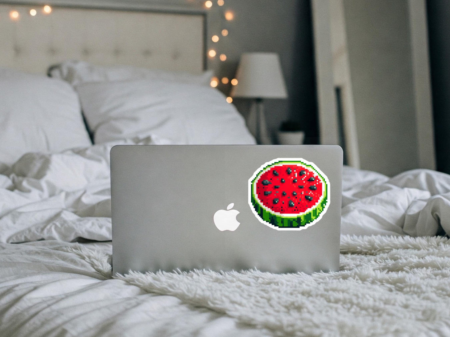 Watermelon Vinyl Sticker - Palestine Flag Symbol for Car Bumper, iPad, Laptop, Hydro Flask – Political Art Decal for Gaza