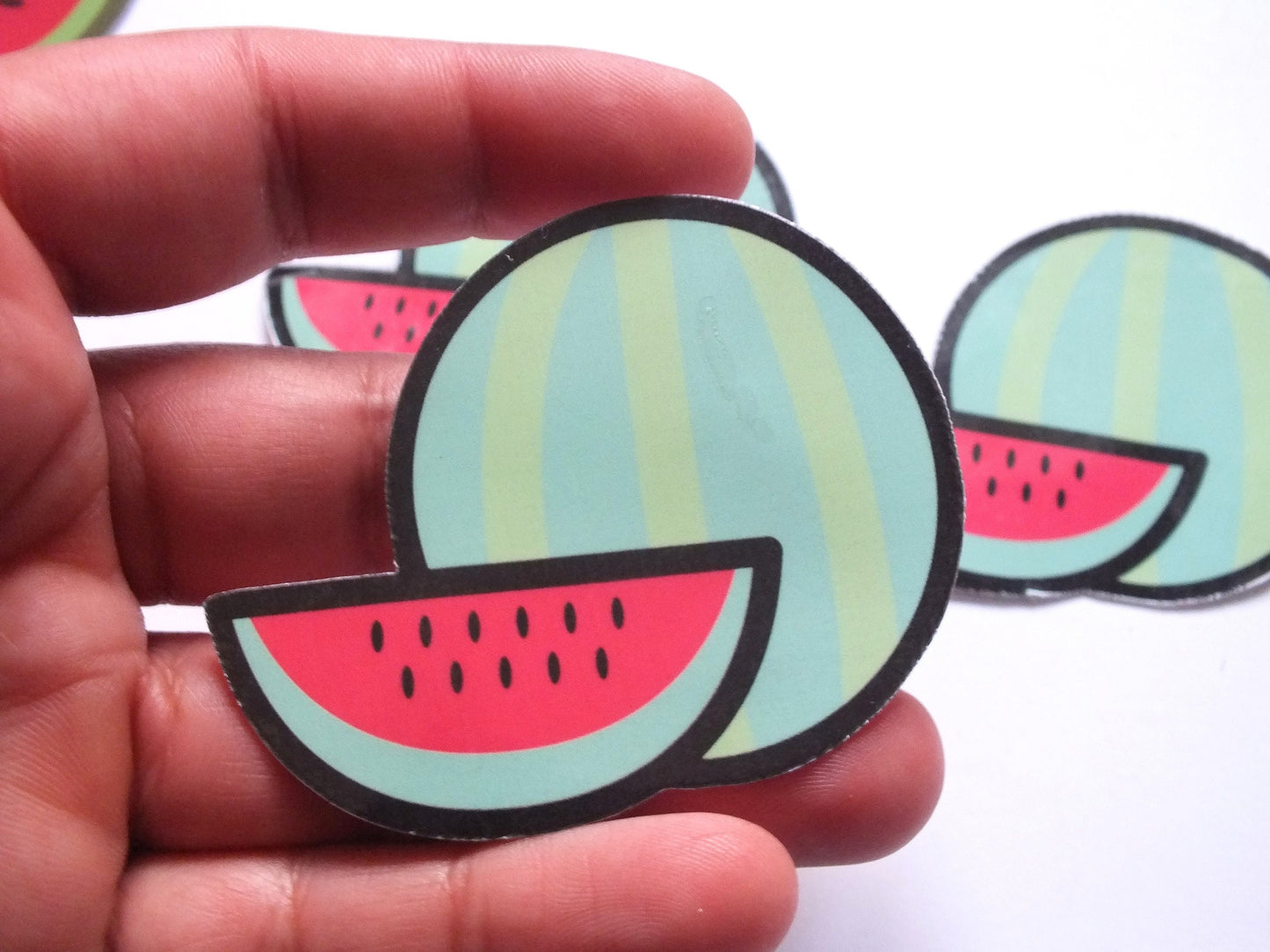 Solidarity Stickers for Palestine - Watermelon Vinyl Decal for Laptop, Car Bumper, Skateboard – Pro Palestine Symbol with Profits to Gaza