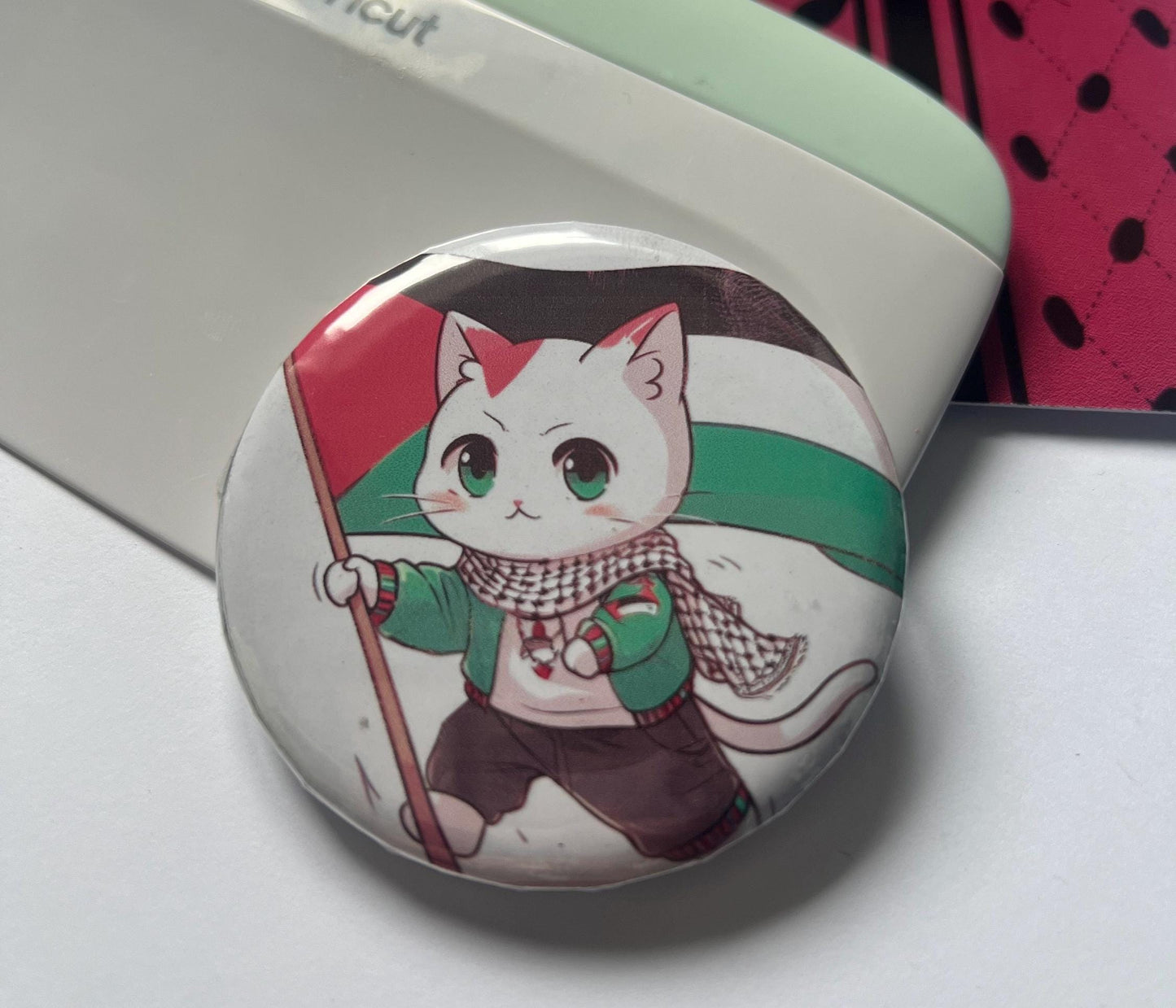 Palestine Flag Pin - % Proceeds Donated to Palestinian Charity - Show Your Solidarity and Support with these Pro Palestine Pins