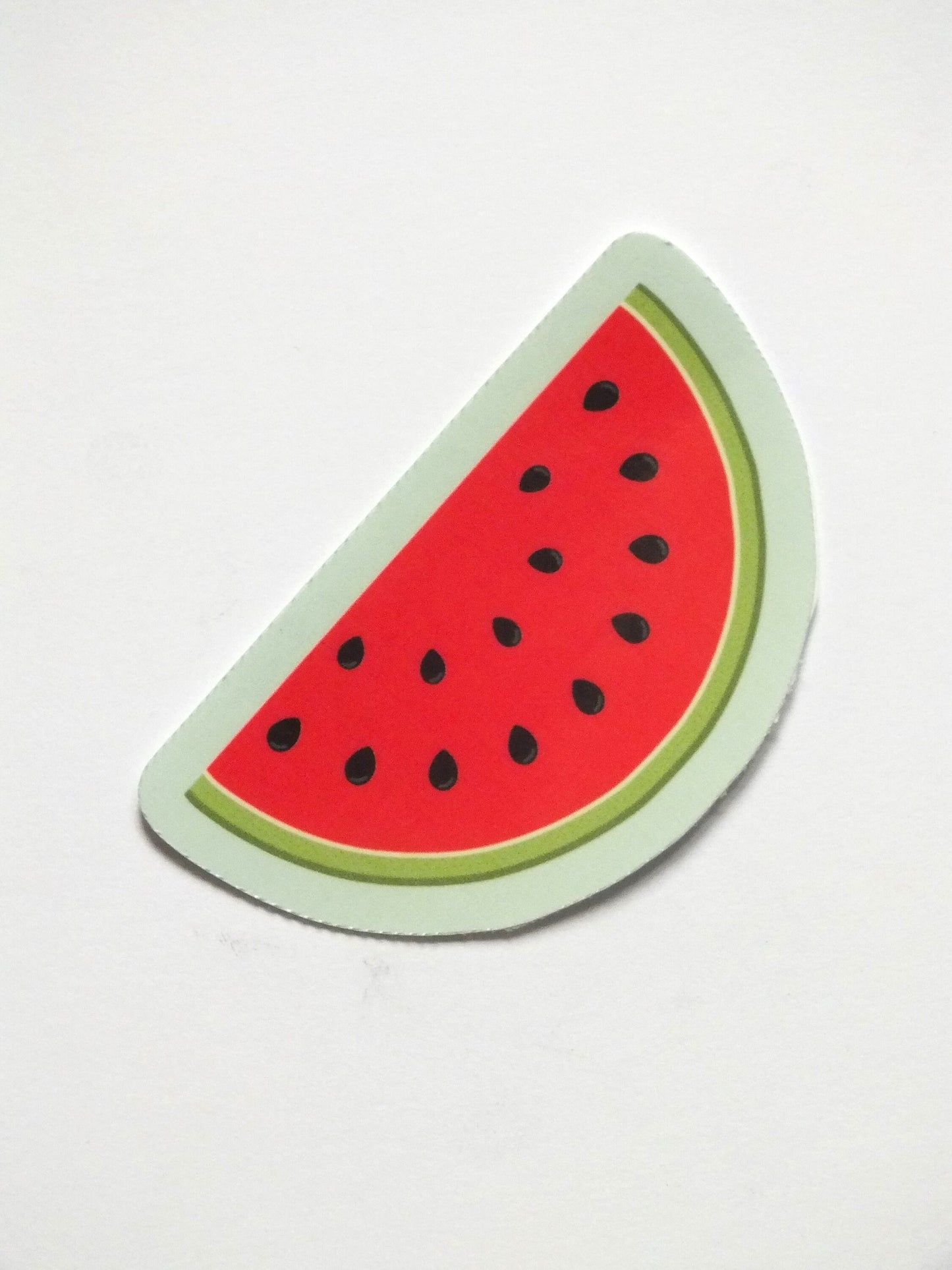 Watermelon Sticker for Palestine - Palestine Solidarity Vinyl Decal for Laptop, Water Bottle, Car Bumper, iPad – Subtle Protest Art for Gaza