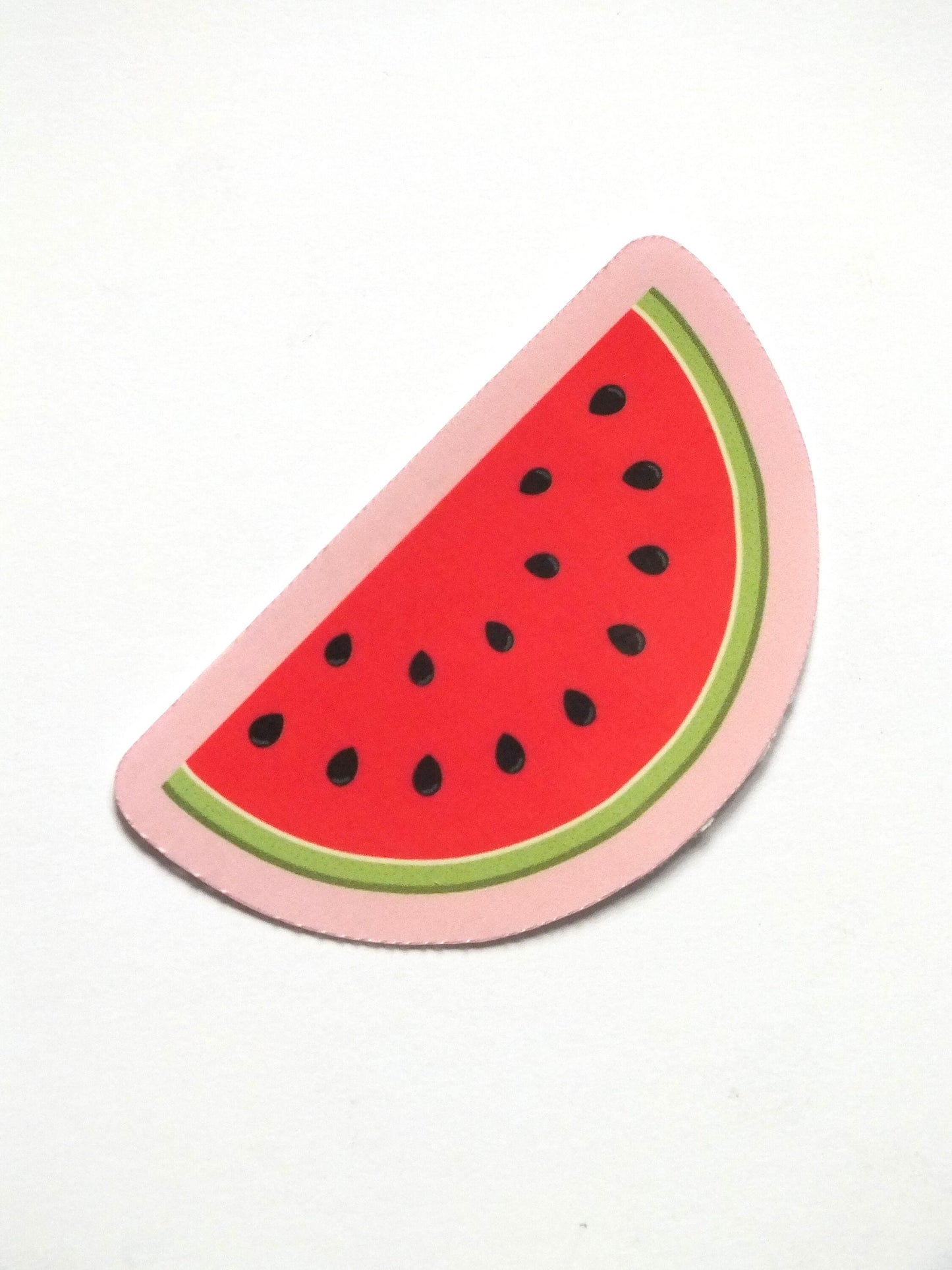 Watermelon Sticker for Palestine - Palestine Solidarity Vinyl Decal for Laptop, Water Bottle, Car Bumper, iPad – Subtle Protest Art for Gaza