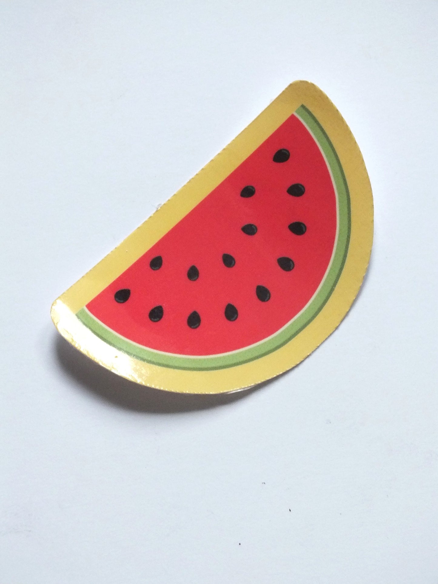 Watermelon Sticker for Palestine - Palestine Solidarity Vinyl Decal for Laptop, Water Bottle, Car Bumper, iPad – Subtle Protest Art for Gaza