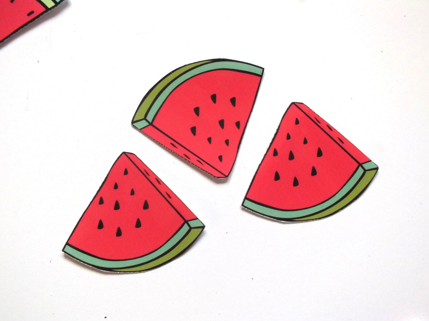 Waterproof Watermelon Stickers for Gaza - Watermelon Symbol Decal for Car Window, Laptop, Water Bottle, Journal – Subtle Vinyl Protest Art