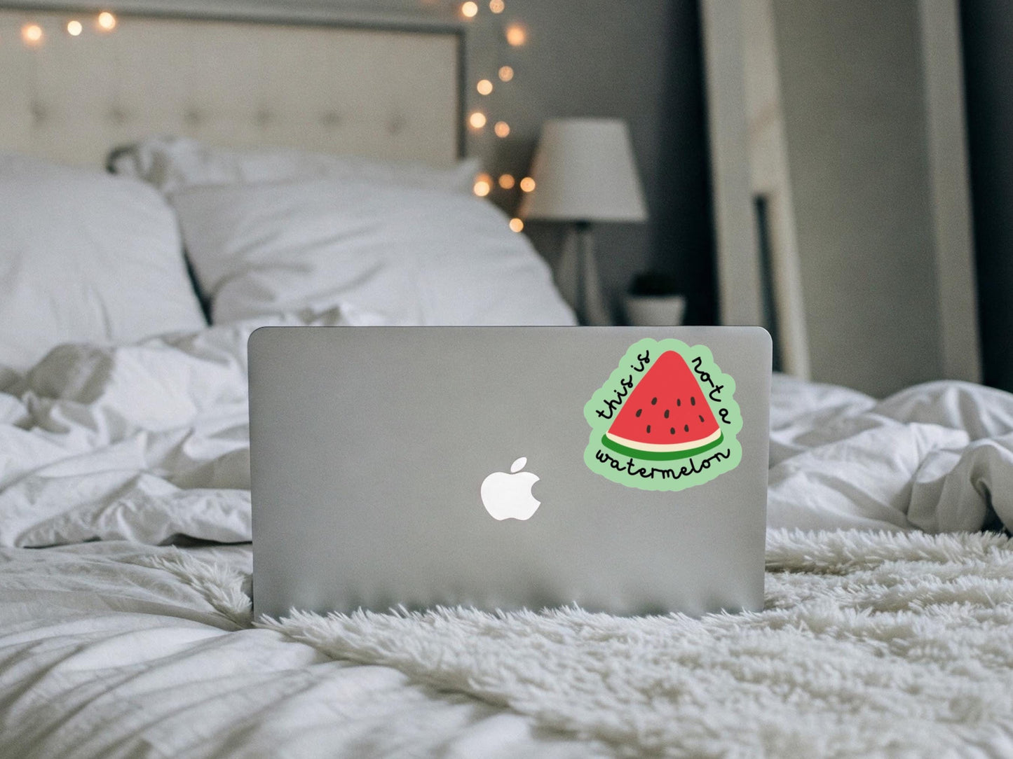 Palestine Watermelon Sticker - Glossy and UV Resistant - Show Your Solidarity and Support- Proceeds donated to Gaza Fundraisers