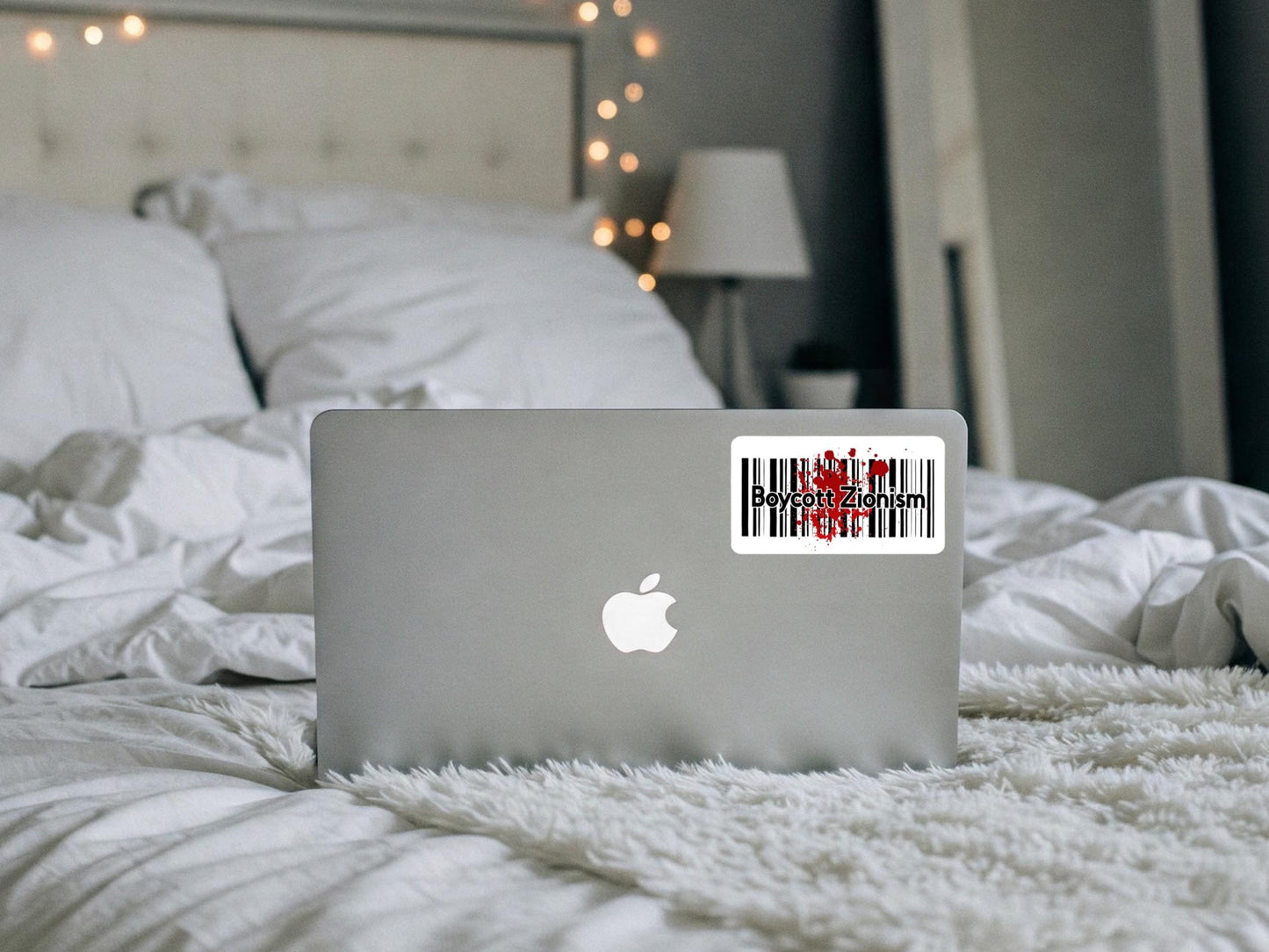 Boycott Israel Sticker - Pro Palestine Activist Vinyl Decal for Laptop, Water Bottle, iPhone - Decal for Awareness & Support