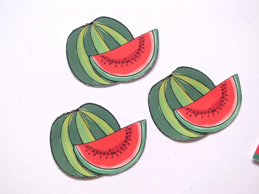 Pro Palestine Watermelon Vinyl Decal - Palestine Solidarity Vinyl Decal for Laptop, Water Bottle, Car, iPad – Resistance Art for Gaza