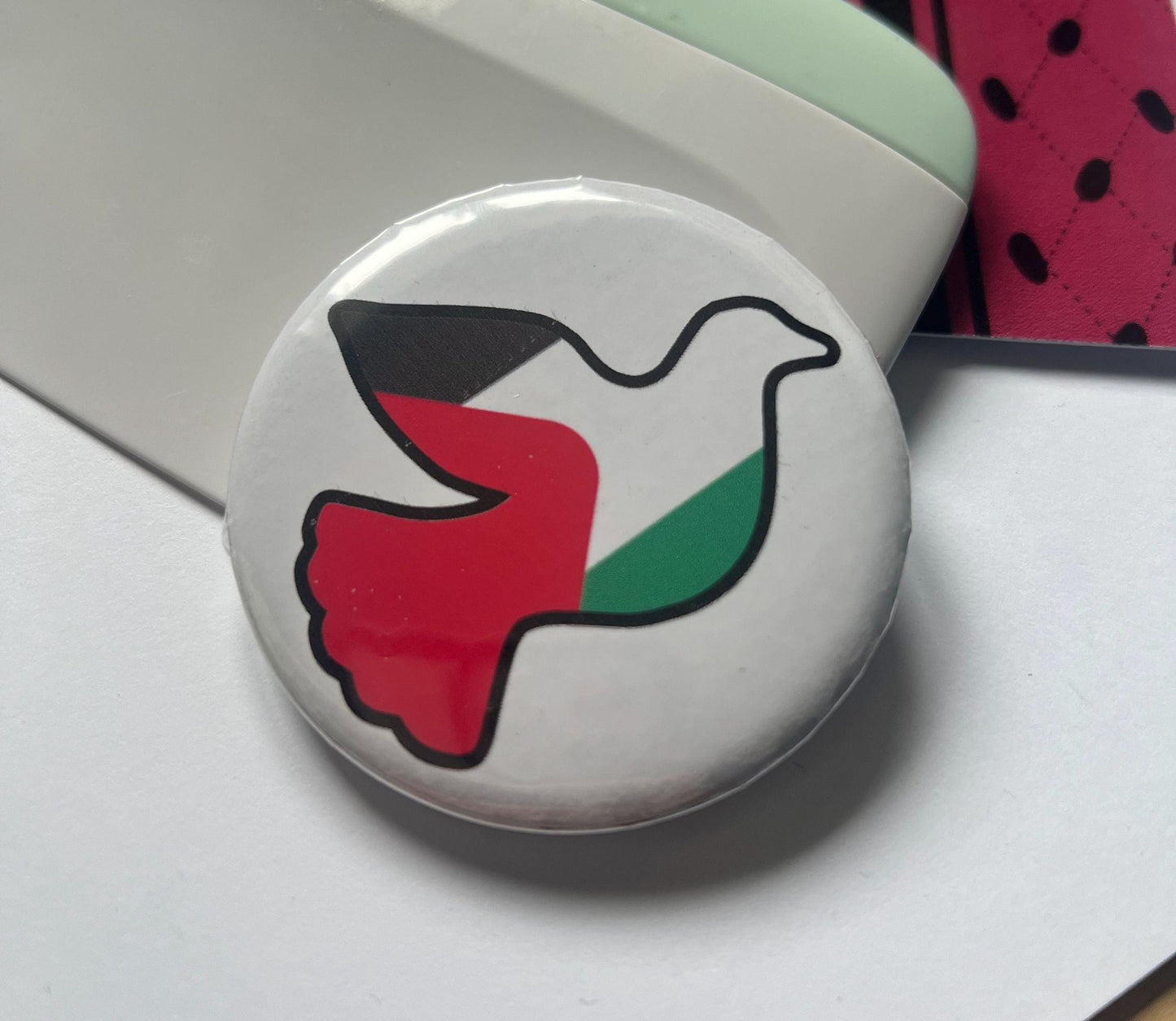 Palestine Flag Pin - % Proceeds Donated to Palestinian Charity - Show Your Solidarity and Support with these Pro Palestine Pins