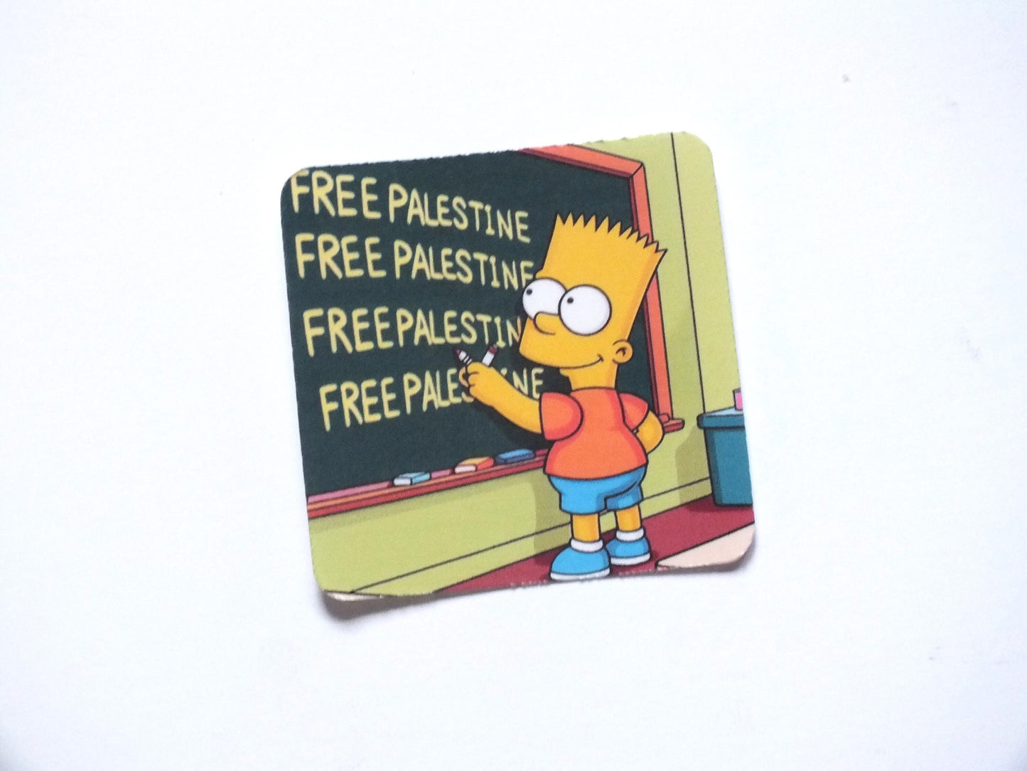 Pro Palestine Activist Sticker – Free Palestine Protest Decal for Laptop, iPad, Car Windscreen, Skateboard – Durable Vinyl Resistance Art