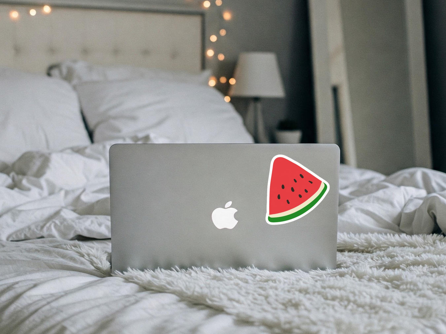 Pro Palestine Watermelon Decal - Glossy Waterproof Sticker for Laptop, Water Bottle, iPad, Phone Case, Journal – Political Stickers for Gaza