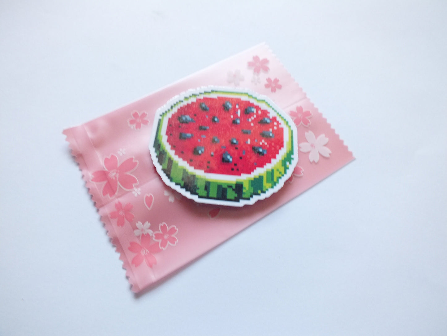 Pro Palestine Watermelon Sticker- Glossy Waterproof Vinyl for Car Windscreen, Laptop, Water Bottle - Profits donated to Gaza Fundraisers
