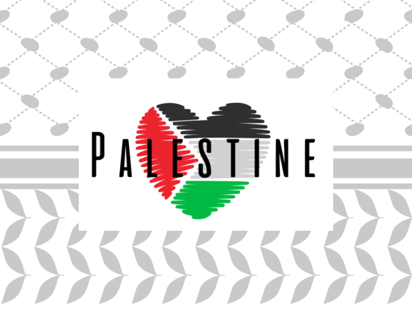 Palestinian Culture Magnet – Watermelon & Keffiyeh Design – Fridge Art for Activists and Awareness - Solidarity with Gaza Gift