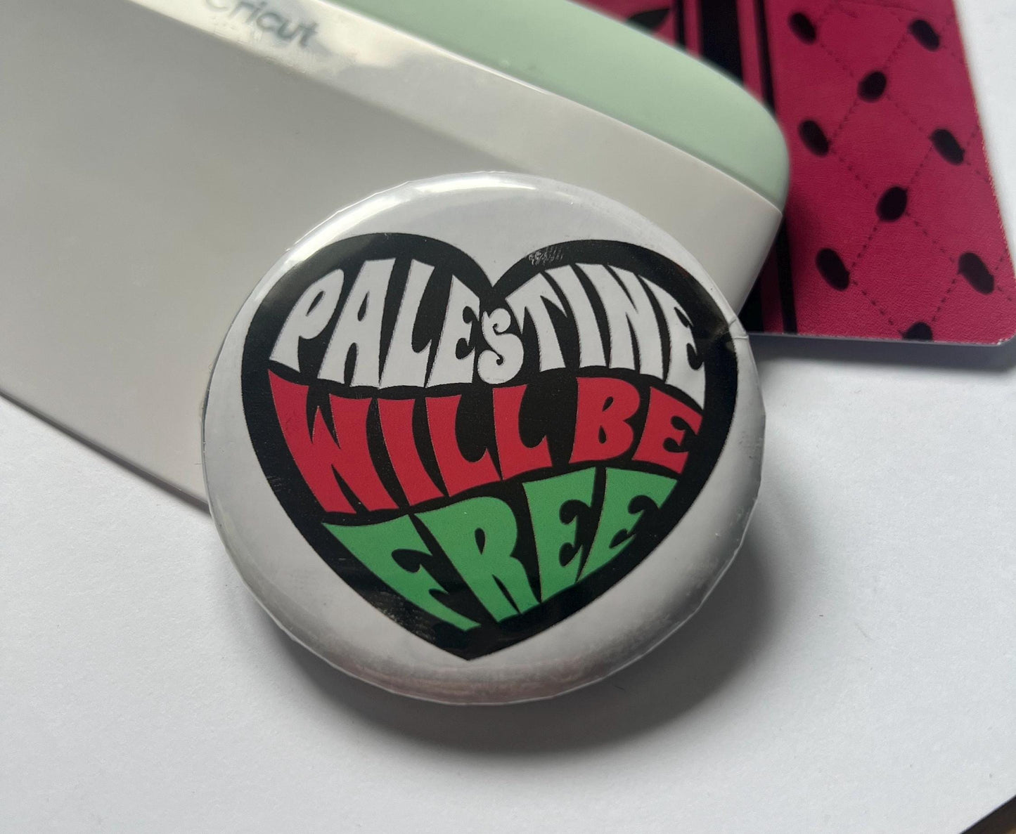 Pro-Palestine Pins - % Proceeds Donated to Palestinian Charity - Show Your Solidarity and Support with these Free Palestine Pins