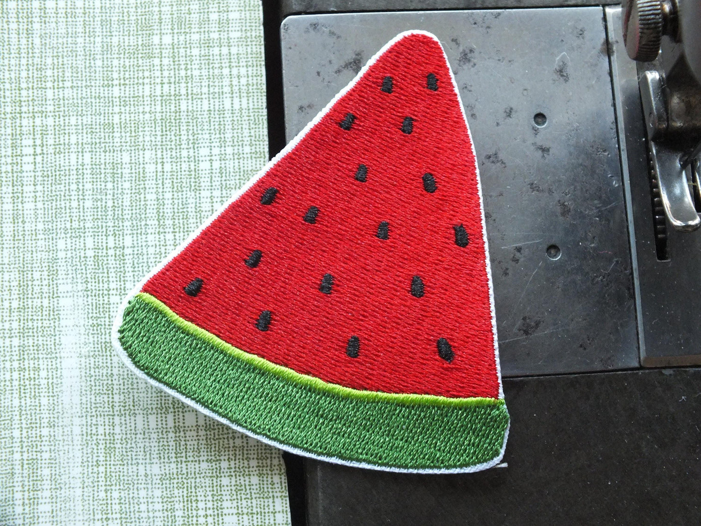 Watermelon Patch for Palestine - Symbol of Palestine Iron On Embroidered Patch - Solidarity Gift for Denim Jacket and Activist