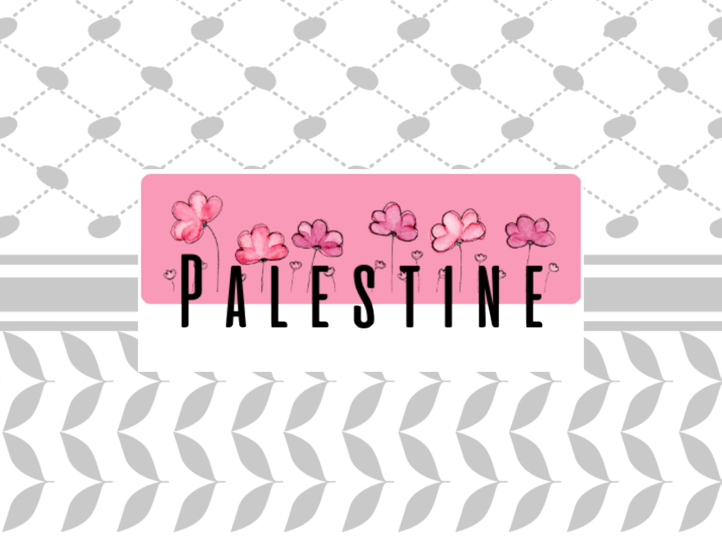 Palestinian Culture Magnet – Watermelon & Keffiyeh Design – Fridge Art for Activists and Awareness - Solidarity with Gaza Gift