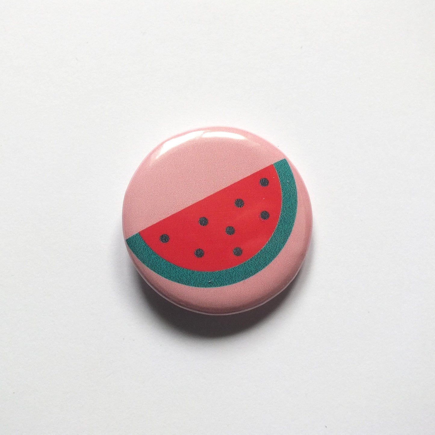 Palestine Watermelon Badge – Free Palestine Symbol on Metal Pin – Jacket or Gift Accessory - Symbol of Palestine in Solidarity with Gaza