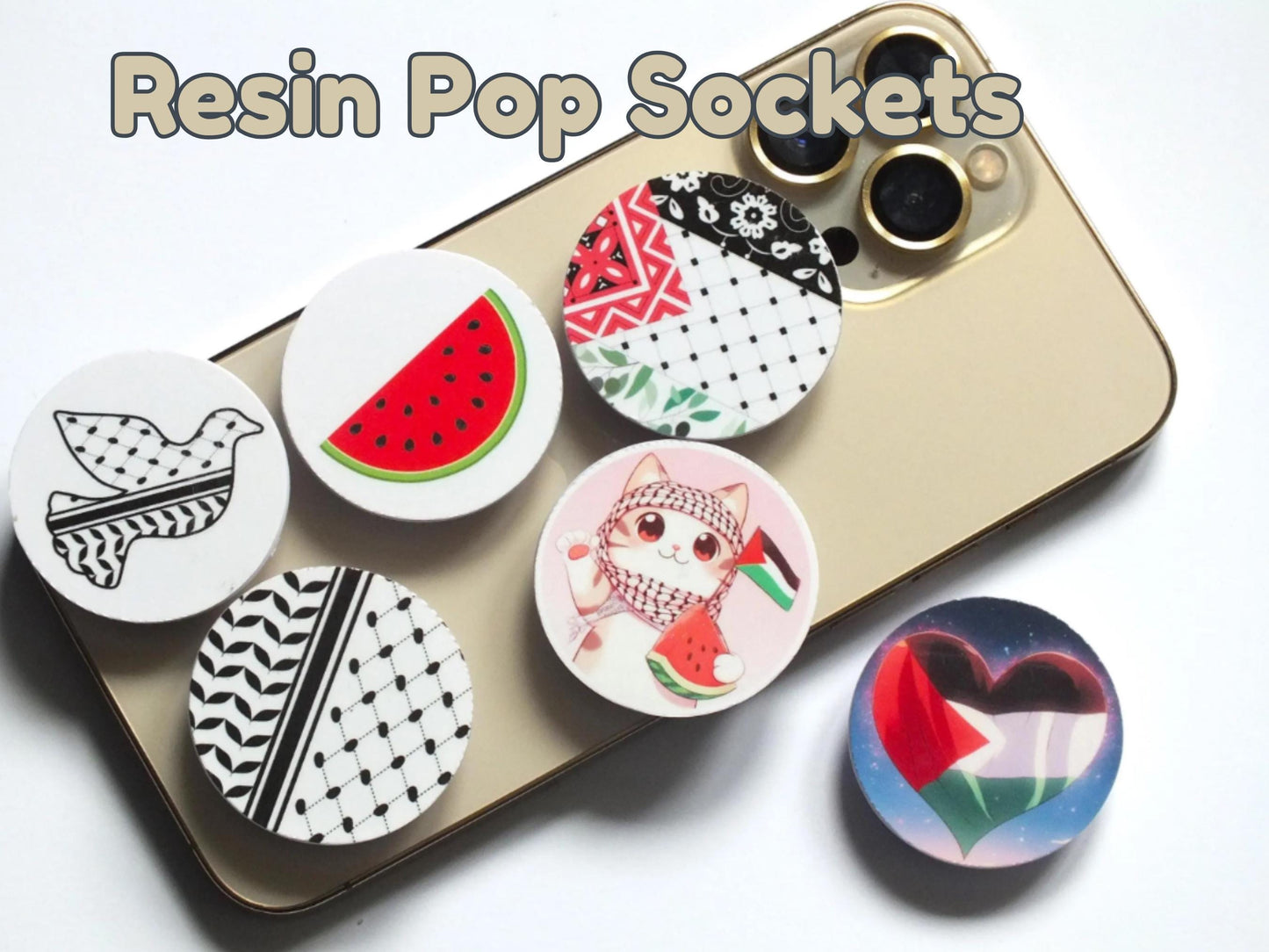 Free Palestine Watermelon Decal - Glossy Sticker for Laptop, Car Window, Water Bottle, iPad, Phone Case, Journal – Symbol of Gaza