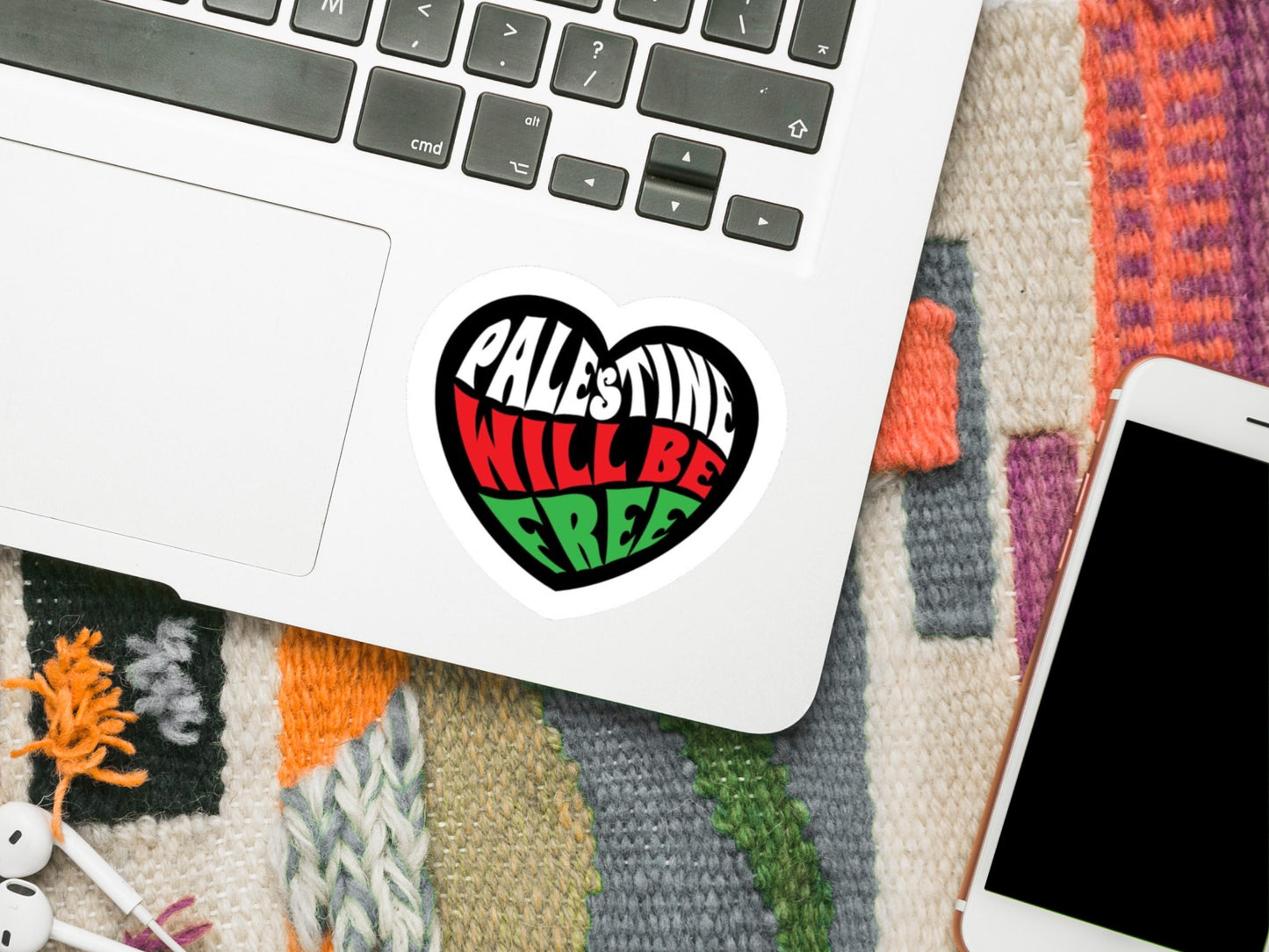 Bulk Palestine Stickers for Phone Case Free Palestinian Vinyl Decal for Car Window Pro Palestine Activist Gifts in Solidarity with Gaza