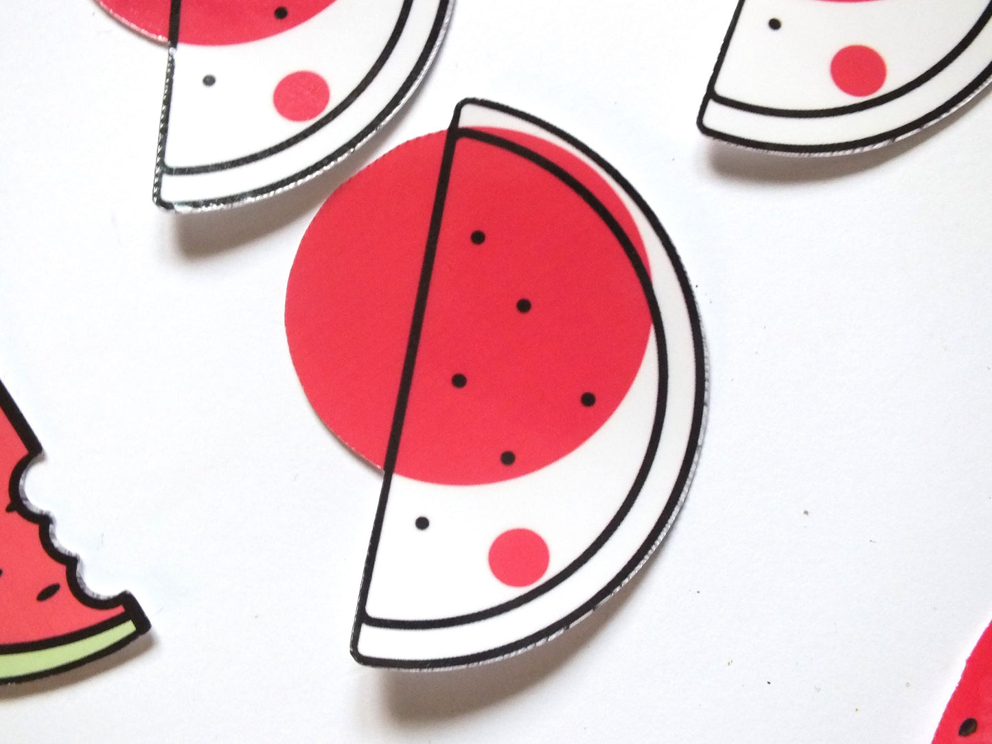 Pro Palestine Watermelon Sticker - Minimalist Decal for iPhone, Car Window, Car Bumper, Helmet, Water Bottle – Symbolic Activism Art