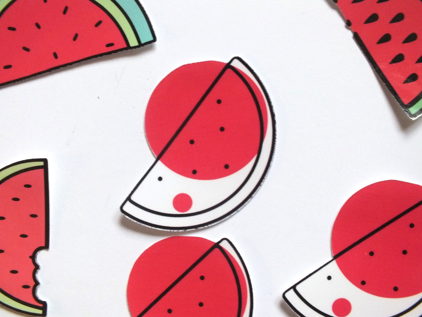 Pro Palestine Watermelon Sticker - Minimalist Decal for iPhone, Car Window, Car Bumper, Helmet, Water Bottle – Symbolic Activism Art