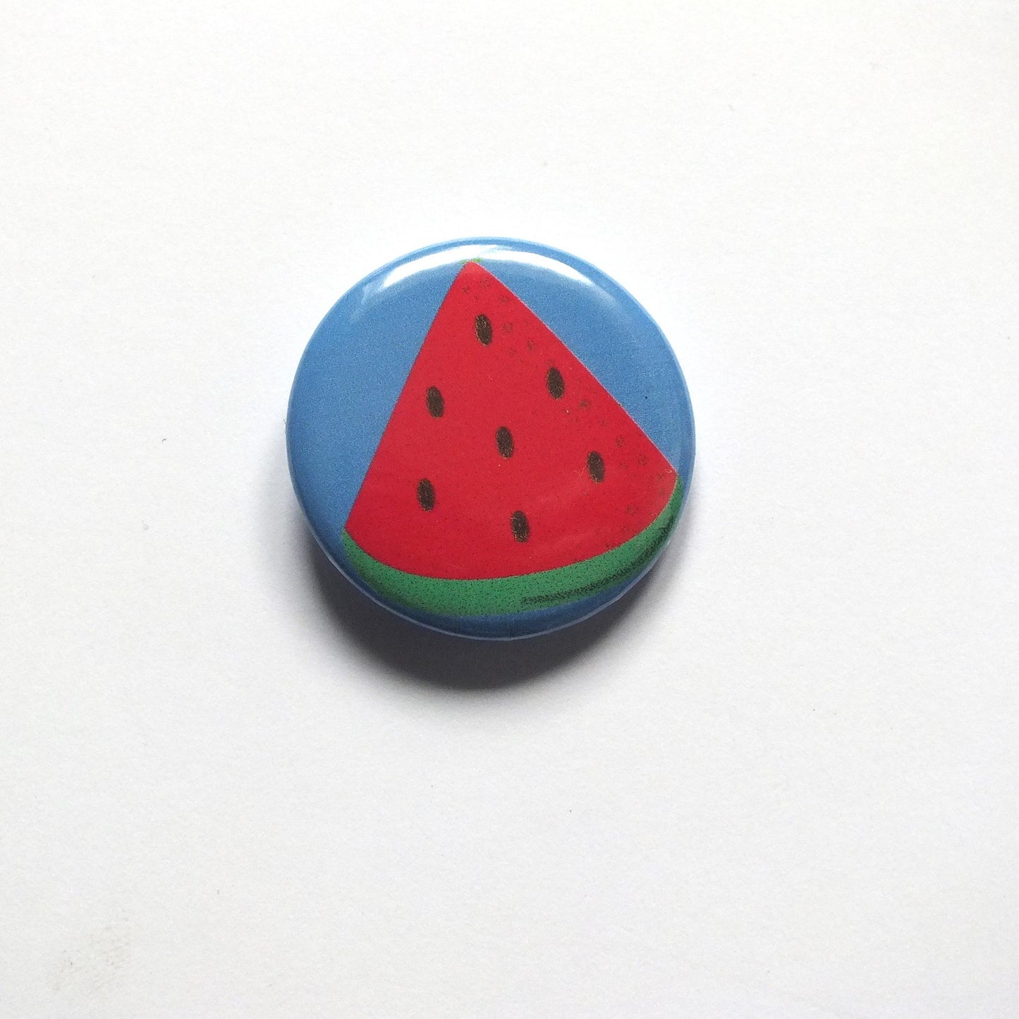 Palestine Watermelon Badge – Free Palestine Symbol on Metal Pin – Jacket or Gift Accessory - Symbol of Palestine in Solidarity with Gaza
