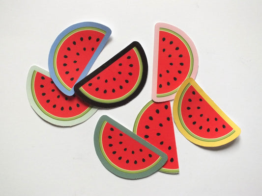 Watermelon Sticker for Palestine - Palestine Solidarity Vinyl Decal for Laptop, Water Bottle, Car Bumper, iPad – Subtle Protest Art for Gaza
