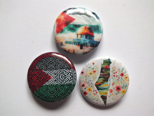 Free Palestine Pin - Proceeds Donated to Palestinian Charity - Jacket or Gift Accessory for Pro Palestinian Activist and Supporter