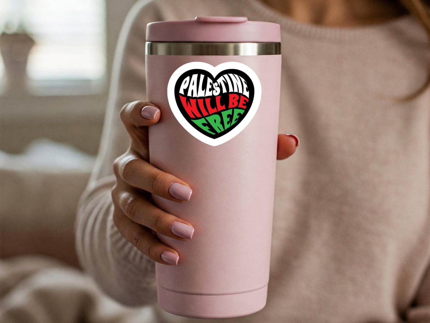 Bulk Palestine Stickers for Phone Case Free Palestinian Vinyl Decal for Car Window Pro Palestine Activist Gifts in Solidarity with Gaza